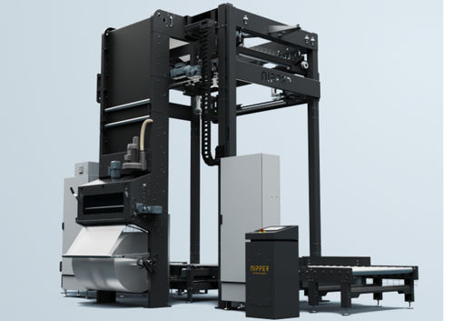 Incappucciatrice automatica - Nipper - per pellicola estensibile / per pallet