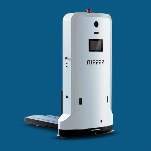 AGV per pallet - REX - Nipper - elettrico / omnidirezionale / a forcella