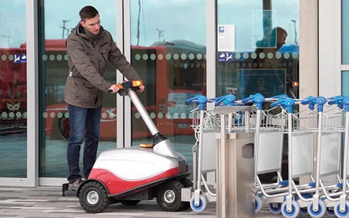 Trattore per rimorchio - Push2Move / Tow2Move - EXPRESSO Deutschland GmbH & Co. KG - elettrico / 4 ruote / a timone con guida da terra