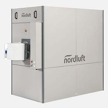 Aerotermo a gas - NL-A BW - nordluft Wärme- und Lüftungstechnik GmbH & Co. KG - da terra / industriale