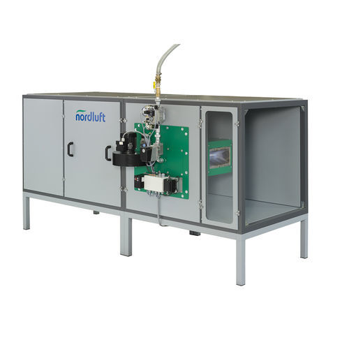 Bruciatore a camera - VMP - nordluft Wärme- und Lüftungstechnik GmbH & Co. KG - a gas / a combustione diretta / di riscaldamento aria