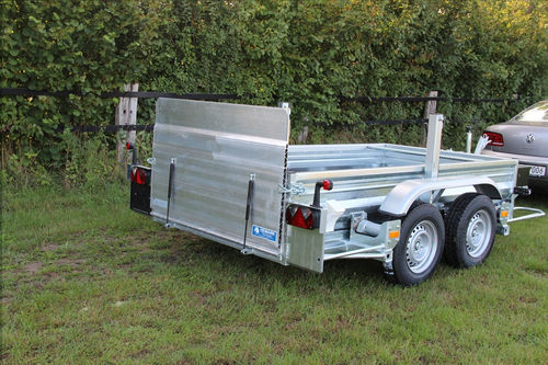 Rimorchio extra ribassato - PT35 - Heimann Fahrzeugbau GmbH & Co. KG - per attrezzatura industriale / tandem / trainato