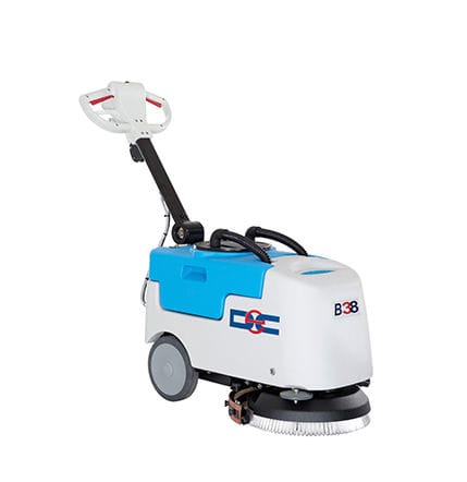 Lavasciuga pavimenti uomo a terra - B38 C - DEC SPA - a batteria / compatta