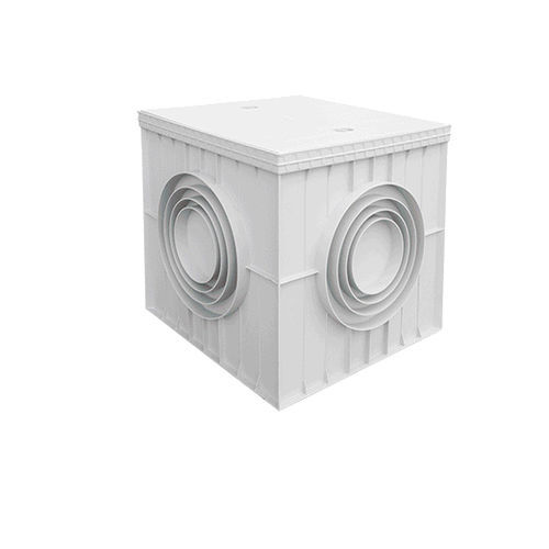 Chiusino in plastica - LOGA 055 - HI-PAS PLASTIK ESYA TIC. VE SAN. LTD. STI - quadrato