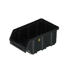 Contenitore a bocca di lupo in plastica - A-100 ESD - HI-PAS PLASTIK ESYA TIC. VE SAN. LTD. STI - in polipropilene / di stoccaggio / accatastabile