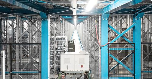 Sistema di stoccaggio con navetta - FRS - System Logistics S.p.A.