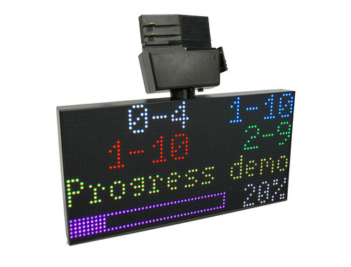 Display LED - DISM2K - Pcdata Logistics Automation - a matrice di punti / alfanumerico / digitale