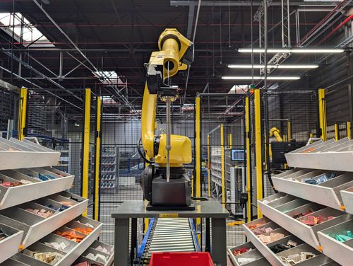 Robot cartesiano - Pcdata Logistics Automation - 4 assi / 3 assi / pick and place