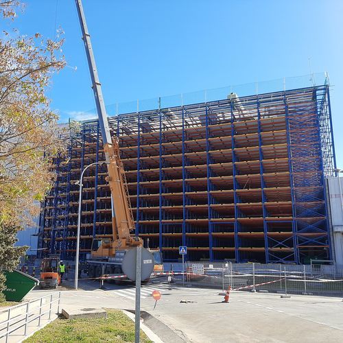 Edificio con scaffalature autoportanti - HUBMASTER® Warehouse Automation Systems