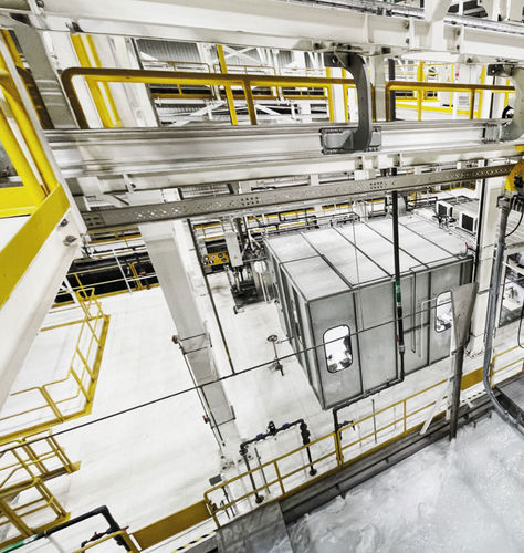 Linea di pretrattamento di superficie tramite asciugatura - PENTANOVA CS GmbH - automatica