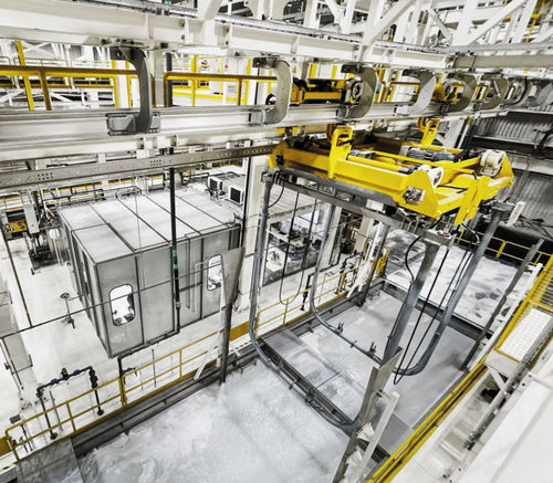 Linea di pretrattamento di superficie tramite fiamma - PENTANOVA CS GmbH - automatica