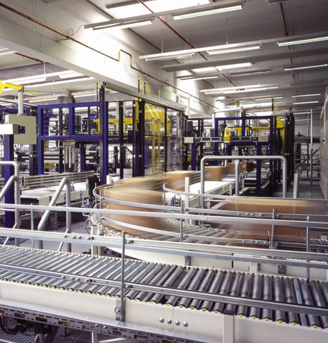 Trasportatore a nastro - MHS - PENTANOVA CS GmbH - da trasporto / modulare / compatto