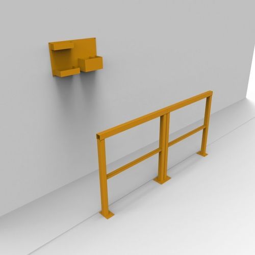 Parapetto in acciaio - AIB KUNSTMANN Motive GmbH - per stazione di caricamento