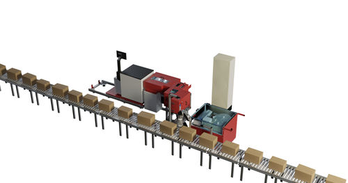 Stampante-applicatore di etichette automatica - redtagger T-400 - AKL-tec GmbH - autoadesive / per cartone