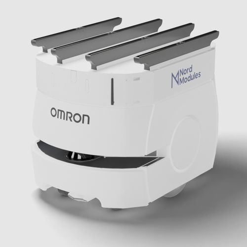 Robot mobile autonomo (AMR) di sollevamento - QM35/65-OMRON - Nord Modules A/S - per carrello