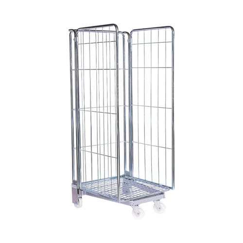 Roll-container multiuso - PAGPF00A0935 - Logistica Paggiola Srl - incastrabile / in maglia metallica