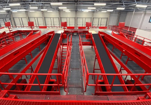 Trasportatore a nastro - Joloda Hydraroll Ltd - a nastro flessibile / da trasporto / per movimentazione