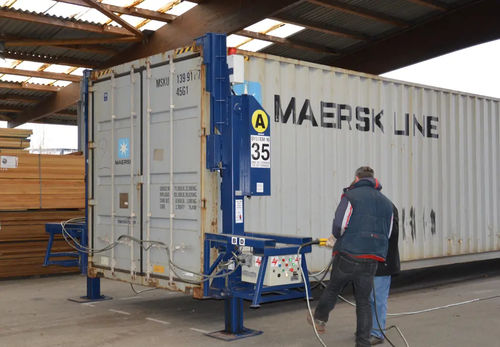 Sistema di sollevamento per container - Joloda Hydraroll Ltd - elettroidraulico / per carichi pesanti / ad uso industriale