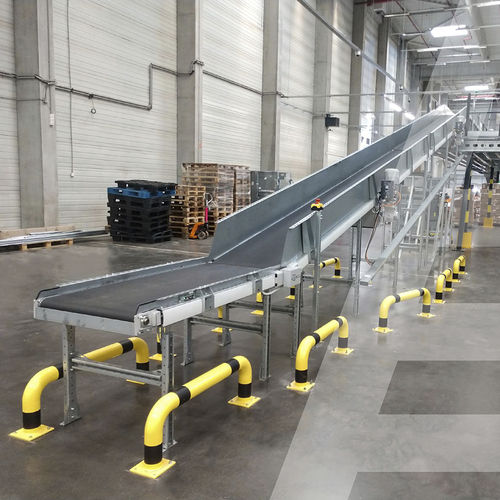 Trasportatore a nastro - KAPELOU Europe GmbH - orizzontale / inclinato / da trasporto