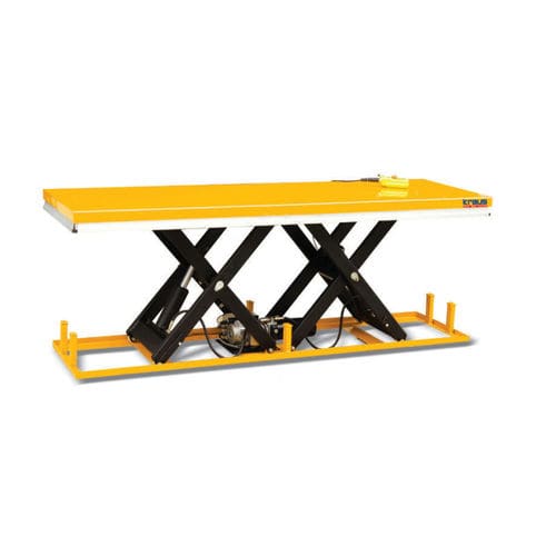Tavola elevatrice a doppio pantografo in tandem - HTC 4000D - KRAUS Betriebsausstattung und Fördertechnik GmbH - elettroidraulica / stazionaria