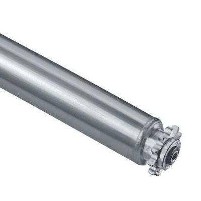 Rullo trasportatore con trasmissione a catena - 4550 Serie - KRAUS Betriebsausstattung und Fördertechnik GmbH - in acciaio / in acciaio inossidabile / in acciaio galvanizzato