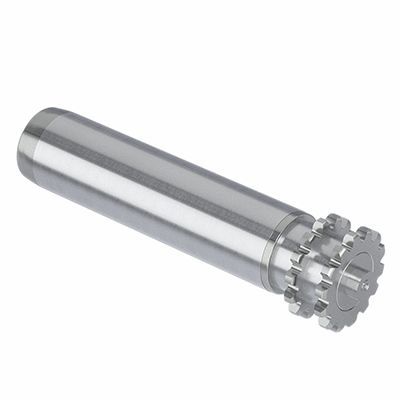Rullo trasportatore con trasmissione a catena - 5020 Serie - KRAUS Betriebsausstattung und Fördertechnik GmbH - in acciaio / in acciaio inossidabile / in acciaio galvanizzato