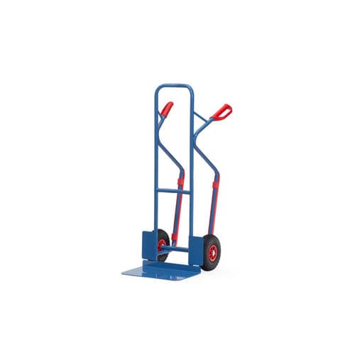 Carrello a mano per il trasporto - B1331L - KRAUS Betriebsausstattung und Fördertechnik GmbH - in acciaio
