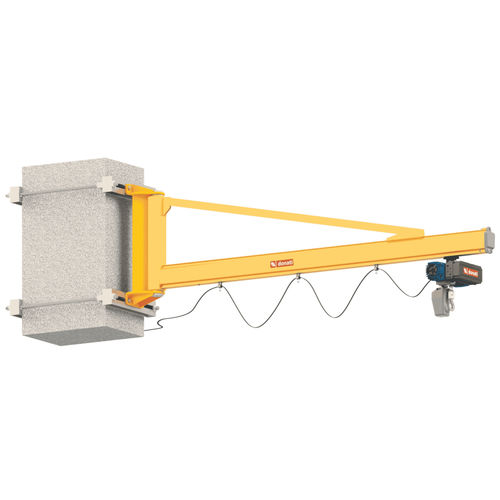 Gru a bandiera a muro - H40V57 - KRAUS Betriebsausstattung und Fördertechnik GmbH - 270°