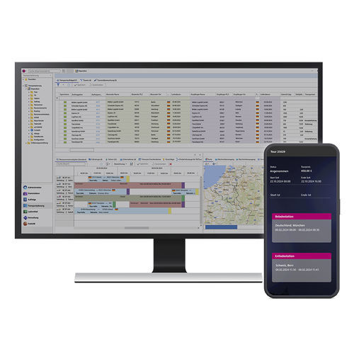 Software di gestione - CarLo® inTOUCH - Soloplan GmbH Software für Logistik und Planung - di supervisione / di creazione / di pianificazione