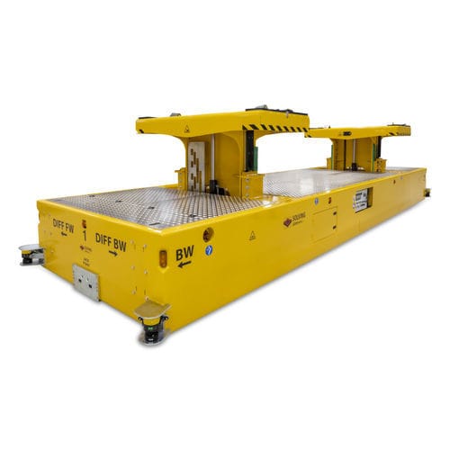 Veicolo a guida automatica per movimentazione - Solving GmbH - da trasporto / per carichi pesanti / per rotoli di carta
