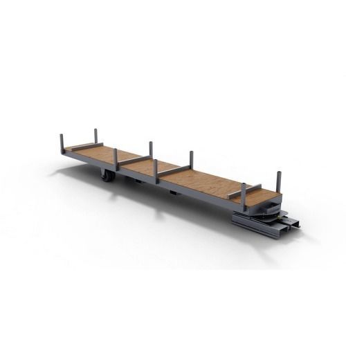 Semirimorchio a pianale - Simply. Logistic Systems GmbH - per carichi lunghi / per movimentazione