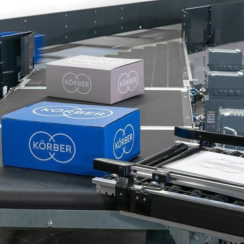 Smistatore per colori - Körber Supply Chain GmbH - manuale / per movimentazione / a nastro trasversale