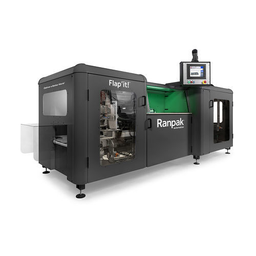 Incartonatrice per prodotto di piccole dimensioni - Flap’it!™ - Ranpak BV - avvolgitrice / automatica