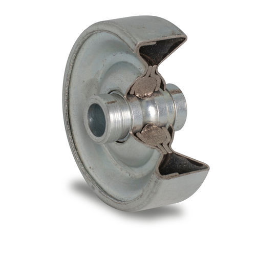 Ruota con fascia - 0 series - Schulz-Stanztechnik GmbH - in acciaio / liscia / in gomma