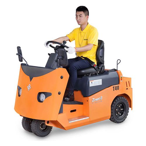 Trattore industriale - XTA40 - Zowell - elettrico / 4 ruote / con conducente seduto