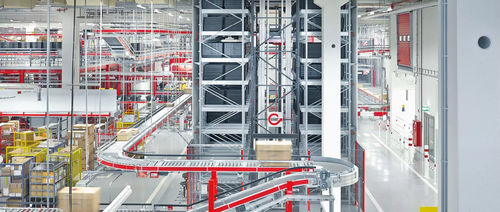 Sistema di stoccaggio automatico per magazzino - GEBHARDT Intralogistics Group - compatto