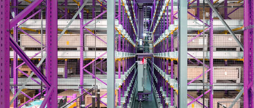 Trasloelevatore automatico - Cheetah® heavy - GEBHARDT Intralogistics Group - per magazzino / per sistema di contenitori / per carichi pesanti