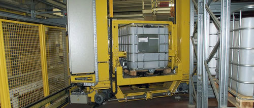 Trasloelevatore automatico - GEBHARDT Intralogistics Group - per magazzino / per sistema di contenitori / per pallet