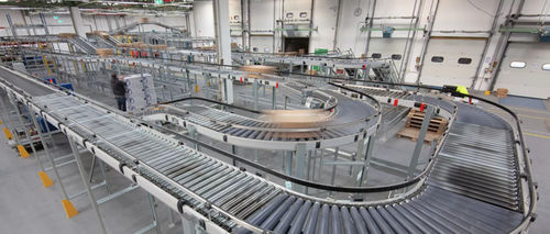 Trasportatore a rulli - TYP 311 series - GEBHARDT Intralogistics Group - dritto / da trasporto / di trasferimento