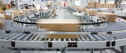Trasportatore a rulli - TYPE 312 series - GEBHARDT Intralogistics Group - da trasporto / modulare / per cartoni