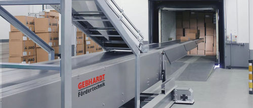 Trasportatore a nastro - ConBoom® - GEBHARDT Intralogistics Group - orizzontale / inclinato / da trasporto