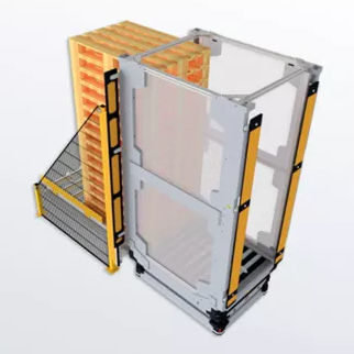 Trasportatore a rulli - GEBHARDT Intralogistics Group - per movimentazione / per pallet / per carichi pesanti