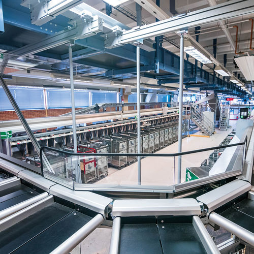 Smistatore a piano diviso - EuroSort Systems BV DistriSort BV - per l'industria farmaceutica / per la grande distribuzione organizzata / per il settore intralogistico