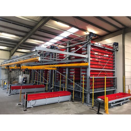 Magazzino automatico verticale - BI.MAG - CIAMPALINI COSTRUZIONI MECCANICHE SRL - di pallets / per rotoli / per tubi
