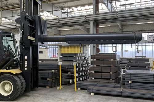 Attrezzatura di spostamento laterale dotata di posizionatore integrato per carrello elevatore per carrello elevatore - S 7 - SW series - stabau Schulte-Henke GmbH
