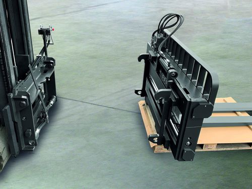 Sistema di attacco rapido per carrello elevatore - S 25 - SCHWV series - stabau Schulte-Henke GmbH - idraulico