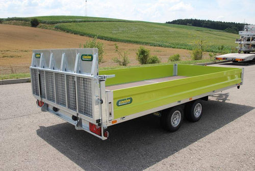 Rimorchio di polvere - Unsinn Fahrzeugtechnik GmbH - tandem / trainato