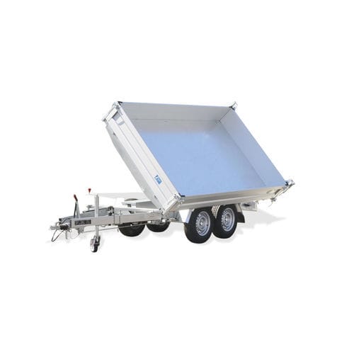 Dumper su ruote - Unsinn Fahrzeugtechnik GmbH - idraulico / a scarico laterale