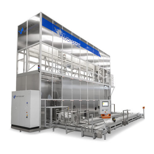 Unità di lavaggio automatica - FLUOMATIC - D.B.M. TECNOLOGIE SRL - industriale / a base di solvente / ad ultrasuoni