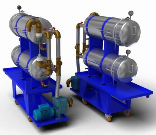 Unità di microfiltrazione centrifuga - MTH - DIEDRON SRL - per liquidi / mobile / in acciaio inossidabile